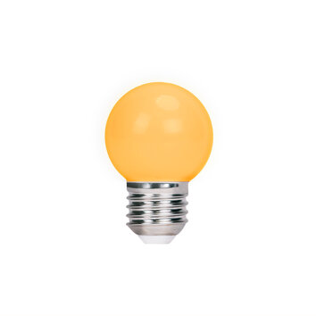 Żarówka LED E27 G45 2W 230V żółta 5 sztuk Forever Light