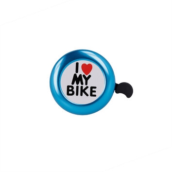 Dzwonek do roweru I love my bike niebieski