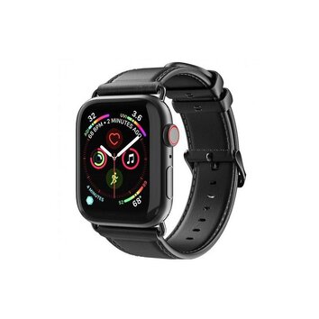 DUX DUCIS pasek YA skrzany do Apple Watch 38 / 40 / 41 mm czarny