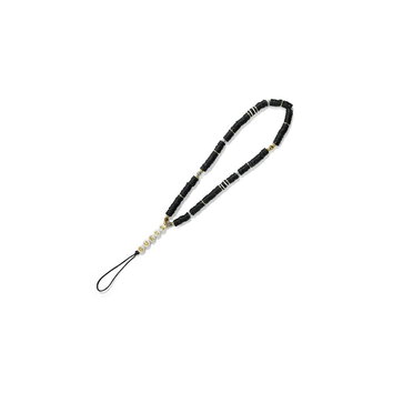 Guess Zawieszka GUSTPEARK czarna Heishi Beads