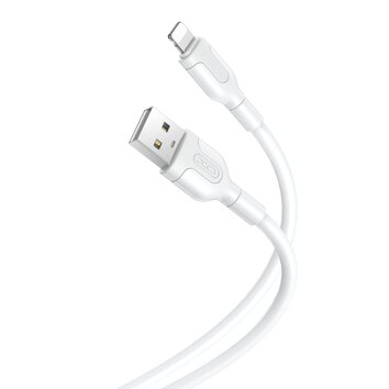 XO kabel NB212 USB - Lightning 1,0 m 2,1A biały