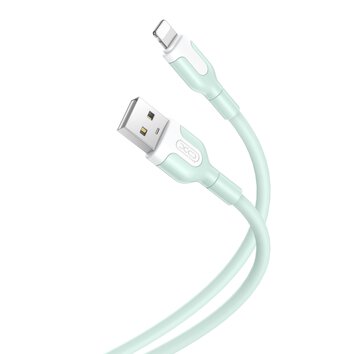 XO kabel NB212 USB - Lightning 1,0 m 2,1A zielony