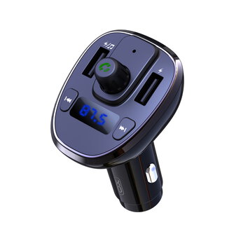 XO transmiter FM BCC05 Bluetooth MP3 ładowarka samochodowa 18W czarna