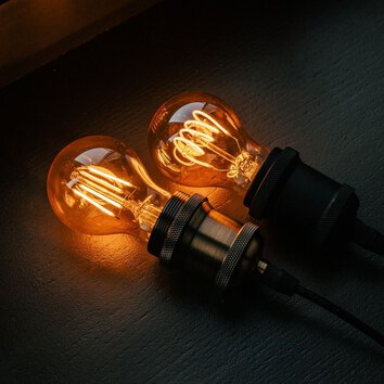 Żarówka LED Filament E27 A60 4W 230V 2000K 400lm COG dymiona Forever Light