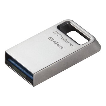 Kingston pendrive 64GB USB 3.0 / USB 3.1 DT Micro G2 metalowy srebrny
