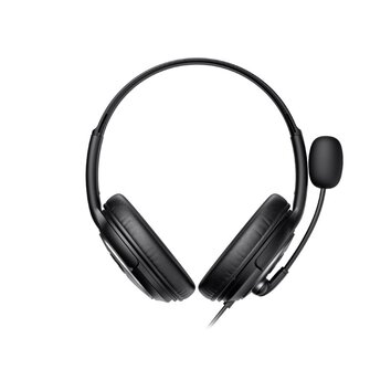 HAVIT słuchawki przewodowe H206d nauszne z mikrofonem czarne