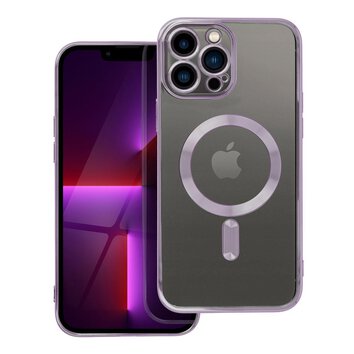 Futera Electro Mag Cover kompatybilny z MagSafe do IPHONE 13 PRO MAX fioletowy