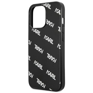 Karl Lagerfeld nakładka do iPhone 13 Pro KLHCP13LPULMBK3 czarna hard case Allover Logomania