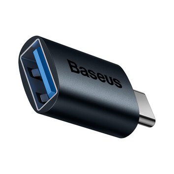 Baseus adapter Ingeniuity USB-C do USB-A 3.1 niebieski OTG