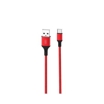 XO kabel NB143 USB - USB-C 2,0 m 2,4A czerwony