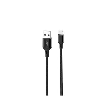 XO kabel NB143 USB - microUSB 1,0 m 2,4A czarny