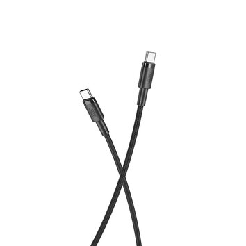 XO kabel NB-Q199 PD USB-C - USB-C 1,5m 100W czarny