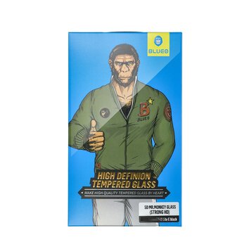 Szko Hartowane 5D Mr. Monkey Glass - Apple iPhone 15 Pro czarny (Strong HD)