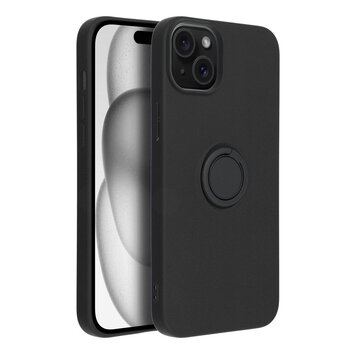 Futera SILICONE RING do IPHONE 15 PLUS czarny