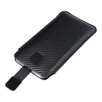 Futerał POCKET Carbon - Model 11 - do IPHONE 12 / 12 PRO SAMSUNG Note / Note 2 / Note 3 / Xcover 5 / S21