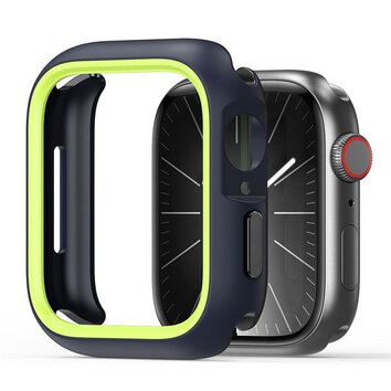 DUX DUCIS futera BAMO do Apple Watch 7 / 8 / 9 45 mm czarno zielony