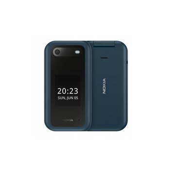 Telefon Nokia 2660 DS niebieska + Ładowarka biurkowa