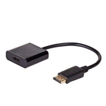 Akyga konwerter adapter z kablem AK-AD-11 DisplayPort (m) / HDMI (f) 15cm