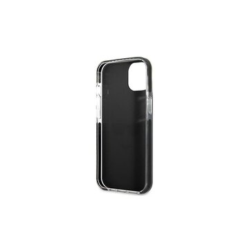 Karl Lagerfeld nakładka do iPhone 13 KLHCP13MTPE2TK czarna hard case Iconic Karl & Choupette