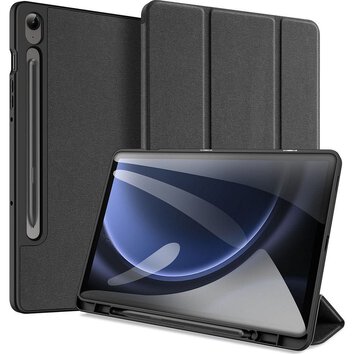 DUX DUCIS Domo - etui skadane z miejscem na rysik do Samsung Tab S9 FE czarne
