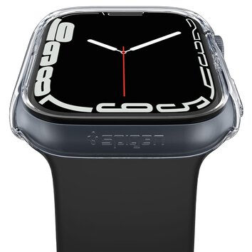 Spigen nakładka Thin Fit Apple Watch 7 (45mm) crystal clear