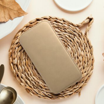 Kabura DUAL POCKET Book do IPHONE 16 Pro złoty
