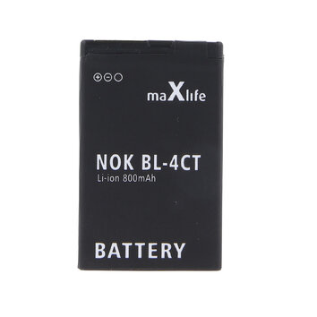 Bateria Maxlife do Nokia 5310 / 6600 fold  / 6700s/ 7210 / 2720 / X3 BL-4CT 800mAh