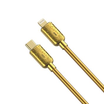 XO kabel NB-Q217A PD USB-C - Lightning 1,0m 20W złoty