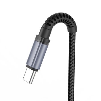 XO kabel NB215 USB - USB-C 1,0 m 2,4A czarny