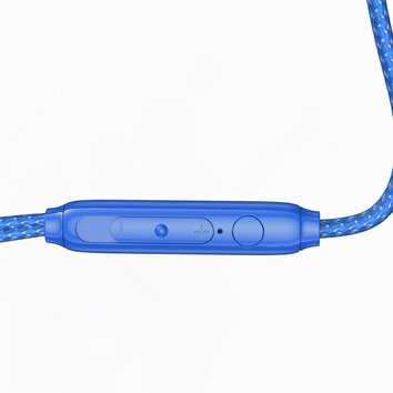 XO słuchawki przewodowe EP55 jack 3,5mm dokanałowe niebieskie