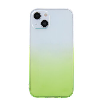 Nakładka Gradient 2 mm do iPhone 15 6,1" zielona