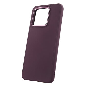 Nakładka Satin do Xiaomi Redmi 10c 4G burgundowa