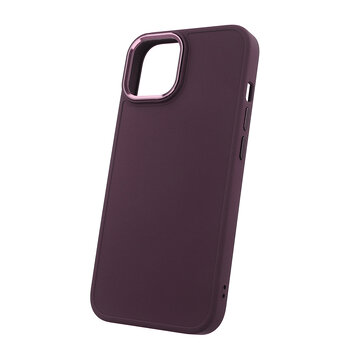 Nakładka Satin do iPhone 14 6,1" burgundowa