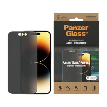PanzerGlass szkło hartowane Ultra-Wide Fit Privacy do iPhone 14 Pro