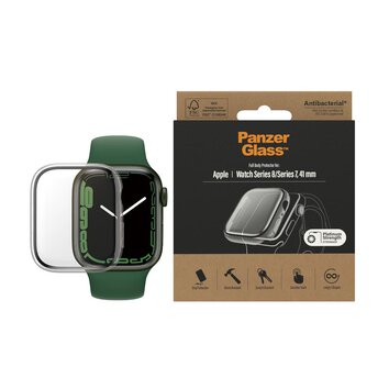 PanzerGlass Full Body szkło hartowane + etui do Apple Watch 7 / 8 (41mm) clear