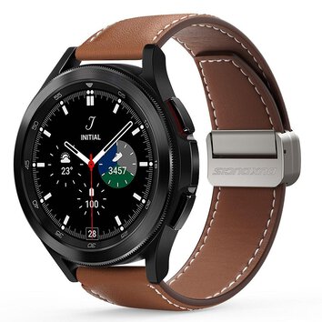 DUX DUCIS pasek YA skrzany 22 mm brzowy