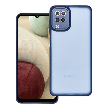Futerał VARIETE do SAMSUNG A12 / M12 granatowy