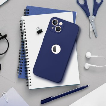 Futera SOFT do IPHONE 15 PLUS ciemny niebieski