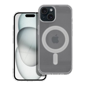 Futera Clear Mag Cover kompatybilny z MagSafe do IPHONE 15