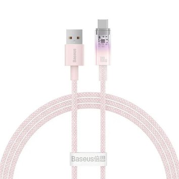 BASEUS kabel USB A do Typ C PD 100W Explorer CATS010404 1 m rowy