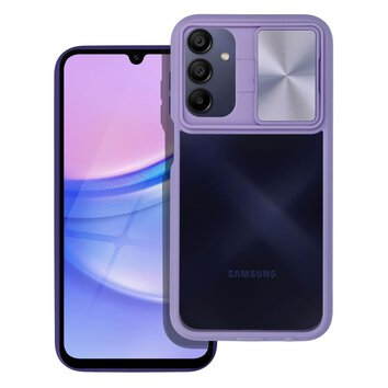 Futera SLIDER do SAMSUNG A15 fioletowy