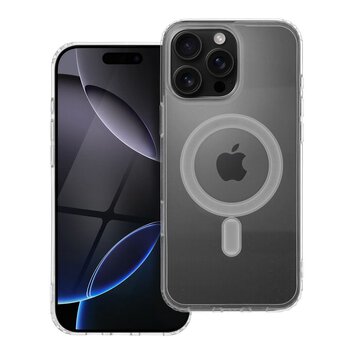 Futerał CLEAR MAG COVER (MID) kompatybilny z MagSafe do IPHONE 16 Pro Max transparentny