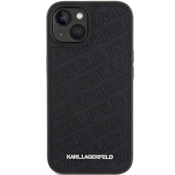 Oryginalne Etui KARL LAGERFELD Hardcase KLHCP15MPQKPMK do iPhone 15 Plus (Quilted Pattern  / czarny)