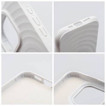 Silicone Zephyr Mag Cover kompatybilny z MagSafe do IPHONE 14 PLUS biay