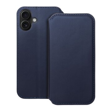 Kabura DUAL POCKET Book do IPHONE 16 Plus granatowy