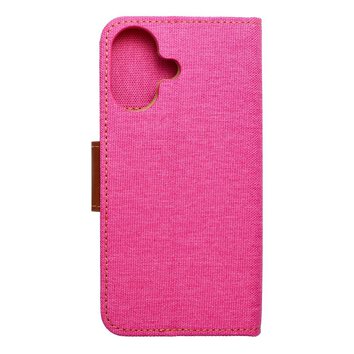 Kabura CANVAS Book do IPHONE 16 różowy