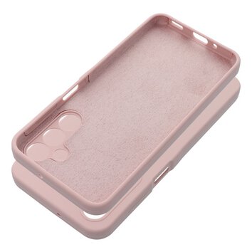 Futerał SILICONE 2mm do SAMSUNG A16 5G pudrowy róż