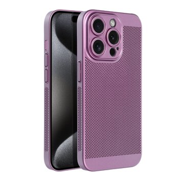 Futera BREEZY do IPHONE 15 Pro fioletowy