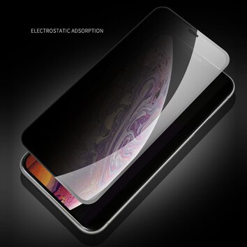 Szkło hartowane X-ONE Full Cover Extra Strong Privacy - do iPhone 11 (full glue) czarny
