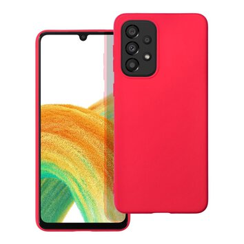 Futerał SOFT do SAMSUNG Galaxy A33 5G czerwony